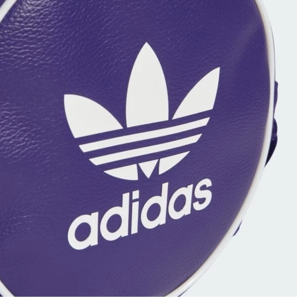 adidas originals Adicolor Deep Purple Round Bag - Picture 4 of 9